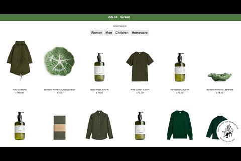 The wide variety of items available